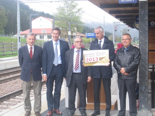 Im Bild (von l nach r): Dr Arthur Scheidle, Dr. Thomas Widmann, Dr. Walter Weiss, Kurt Ploner und Dr. Johann Passler.